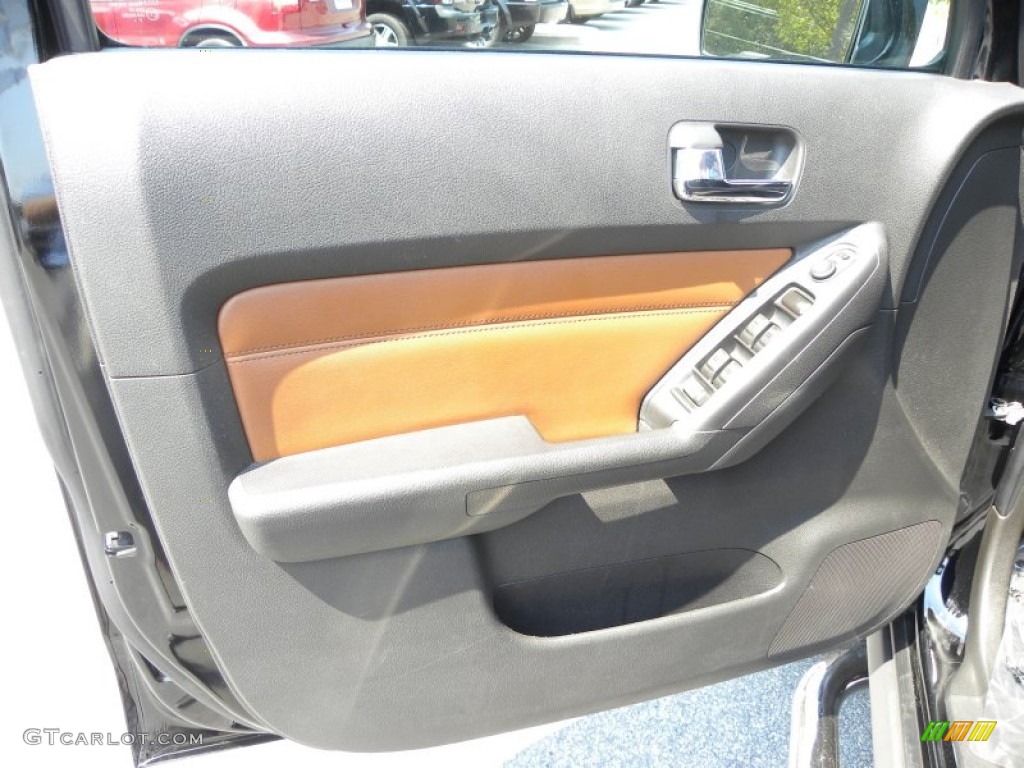 2008 Hummer H3 X Ebony Black/Morocco Door Panel Photo #54119145
