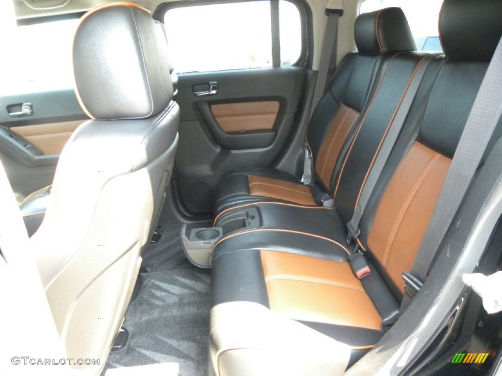 Ebony Black/Morocco Interior 2008 Hummer H3 X Photo #54119154