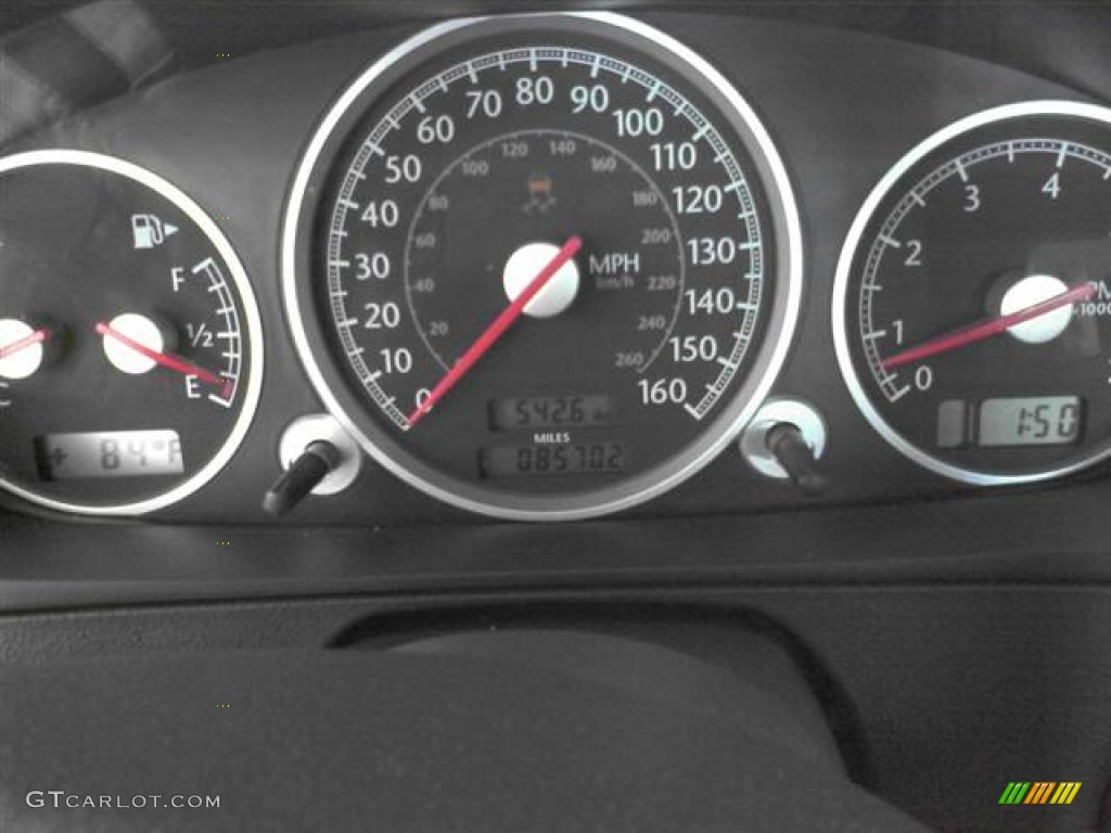 2005 Chrysler Crossfire Coupe Gauges Photo #54119286