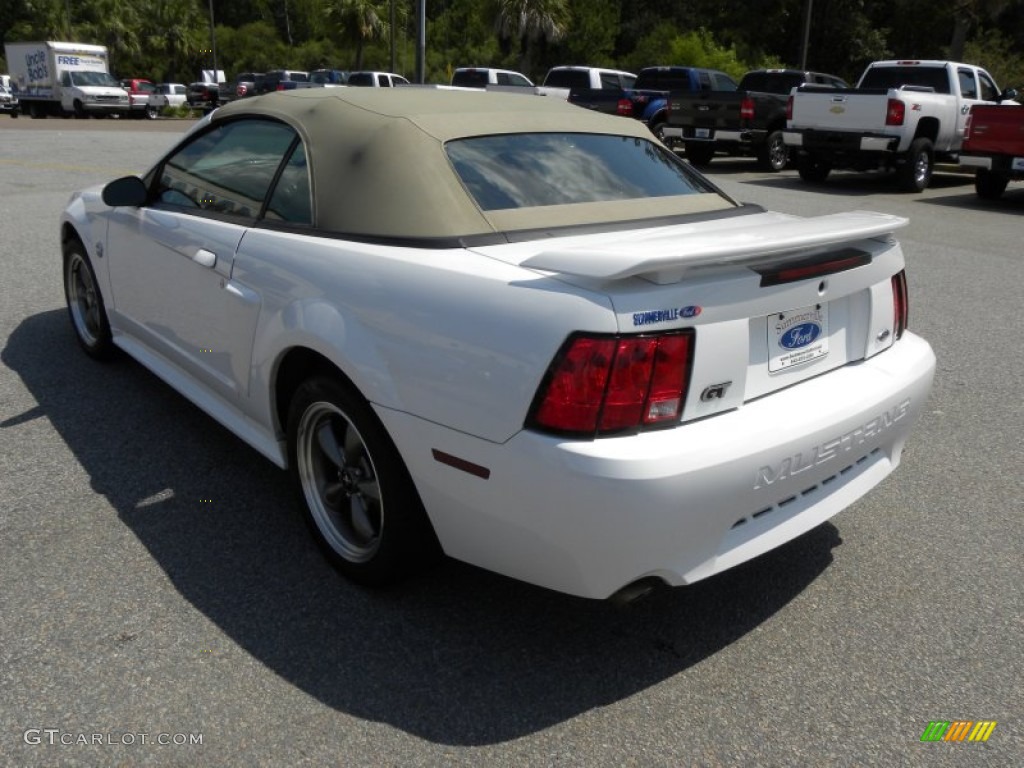 Oxford White 2004 Ford Mustang GT Convertible Exterior Photo #54120528