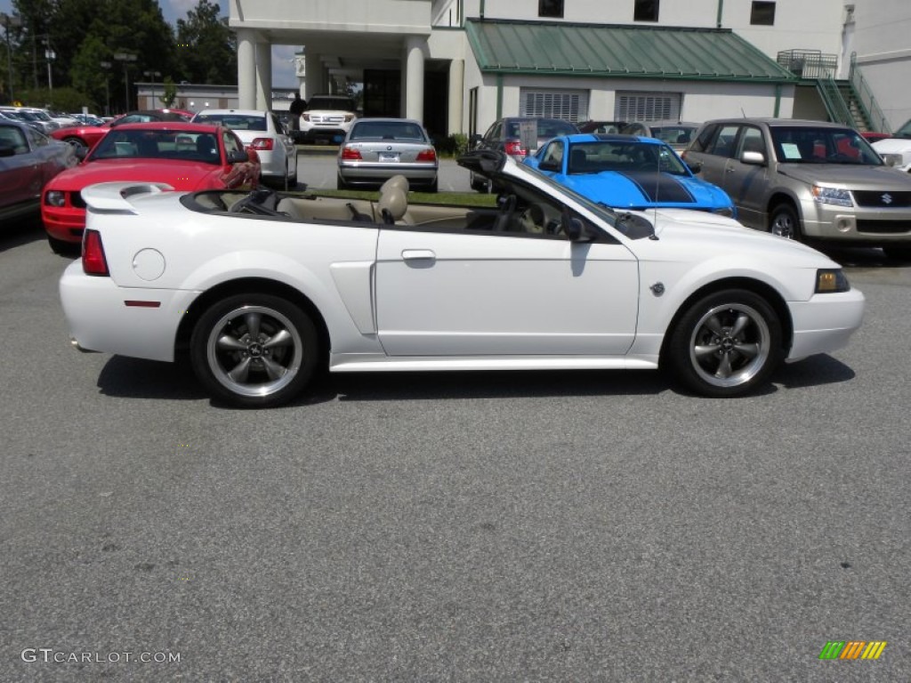 Oxford White 2004 Ford Mustang GT Convertible Exterior Photo #54120588