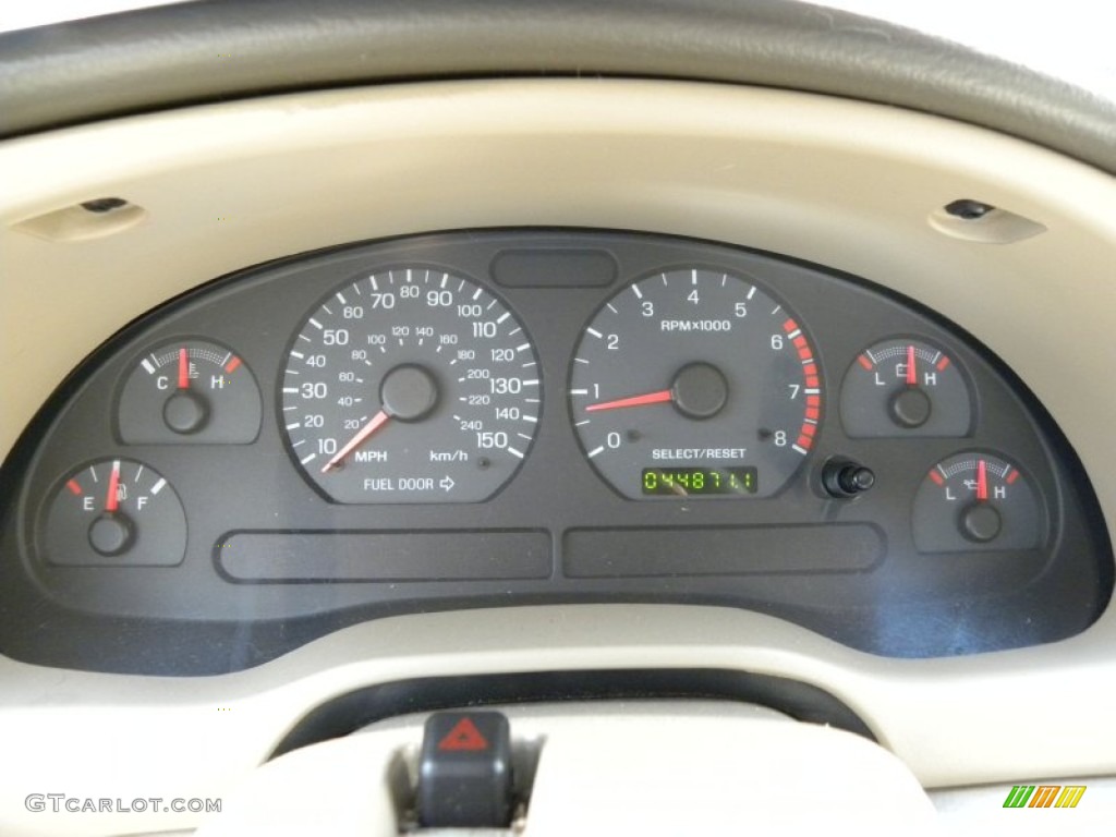 2004 Ford Mustang GT Convertible Gauges Photo #54120642