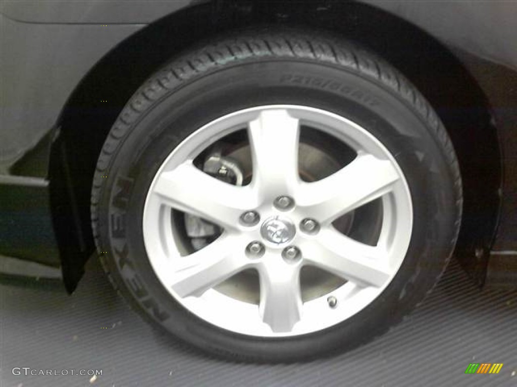 2007 Camry SE V6 - Black / Dark Charcoal photo #3