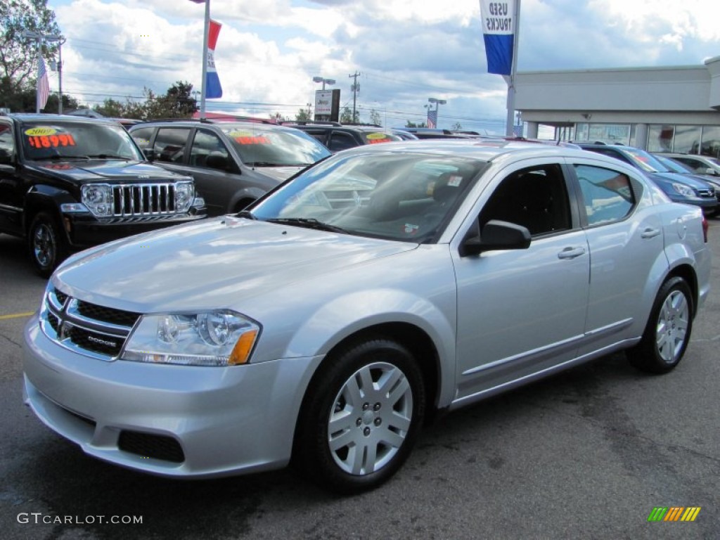 2011 Avenger Express - Bright Silver Metallic / Black photo #1