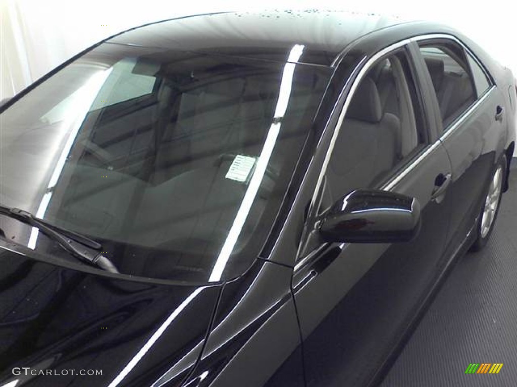 2007 Camry SE V6 - Black / Dark Charcoal photo #21