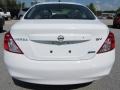 2012 Fresh Powder White Nissan Versa 1.6 SV Sedan  photo #4