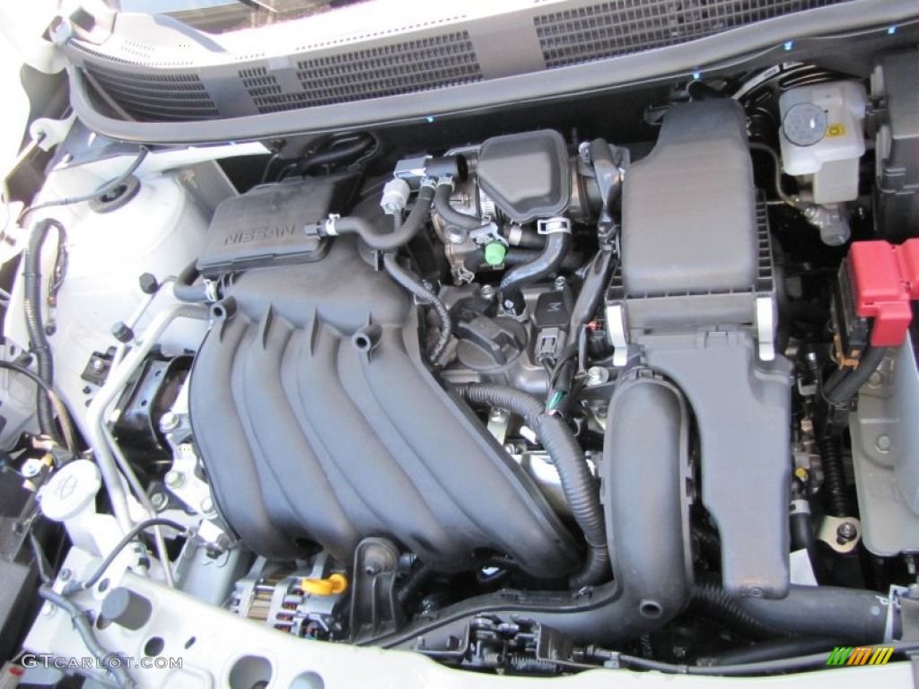 2012 Nissan Versa 1.6 SV Sedan 1.6 Liter DOHC 16-Valve CVTCS 4 Cylinder Engine Photo #54122211