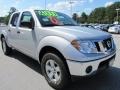 2011 Radiant Silver Metallic Nissan Frontier SV Crew Cab  photo #7