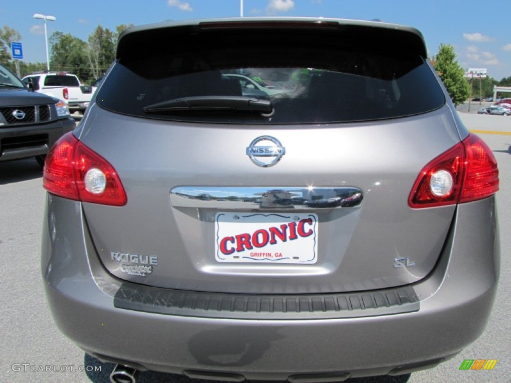 2011 Rogue SL - Platinum Graphite / Black photo #4