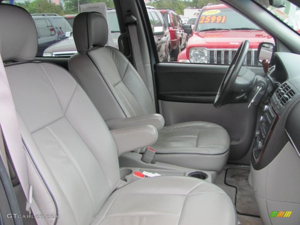 2007 Terraza CXL - Polar Blue Metallic / Medium Gray photo #22