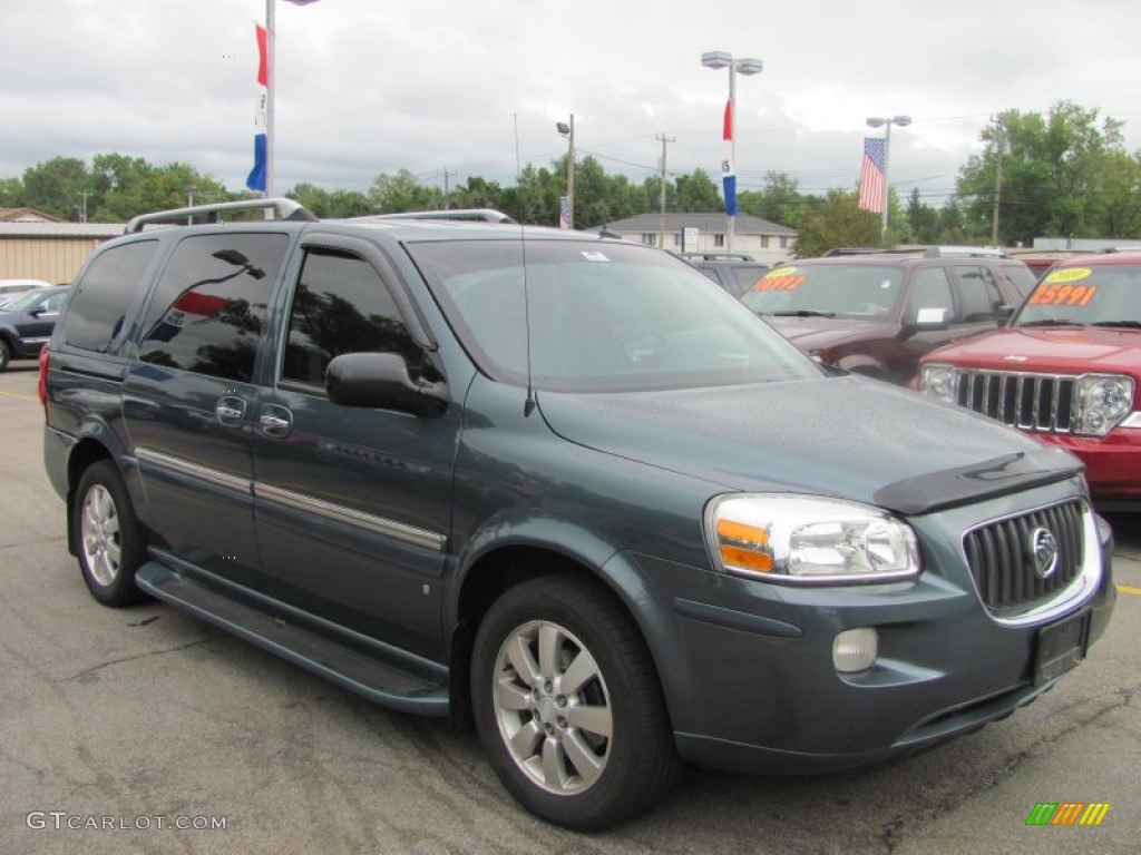 2007 Terraza CXL - Polar Blue Metallic / Medium Gray photo #25