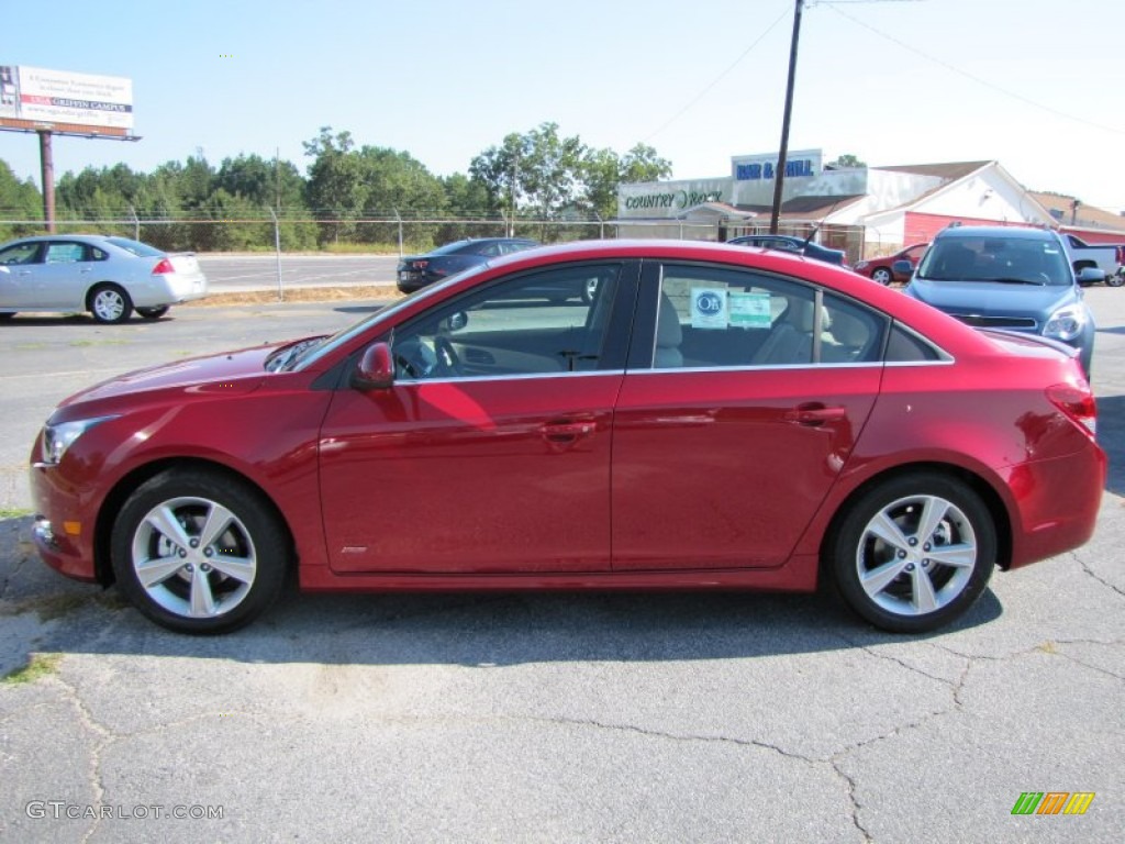 Crystal Red Metallic 2012 Chevrolet Cruze LT/RS Exterior Photo #54124359