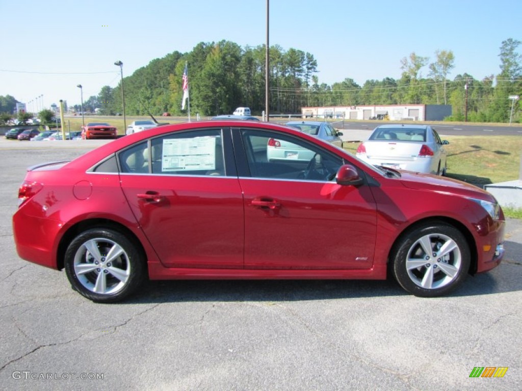 Crystal Red Metallic 2012 Chevrolet Cruze LT/RS Exterior Photo #54124395