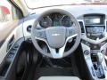 Cocoa/Light Neutral 2012 Chevrolet Cruze LT/RS Steering Wheel