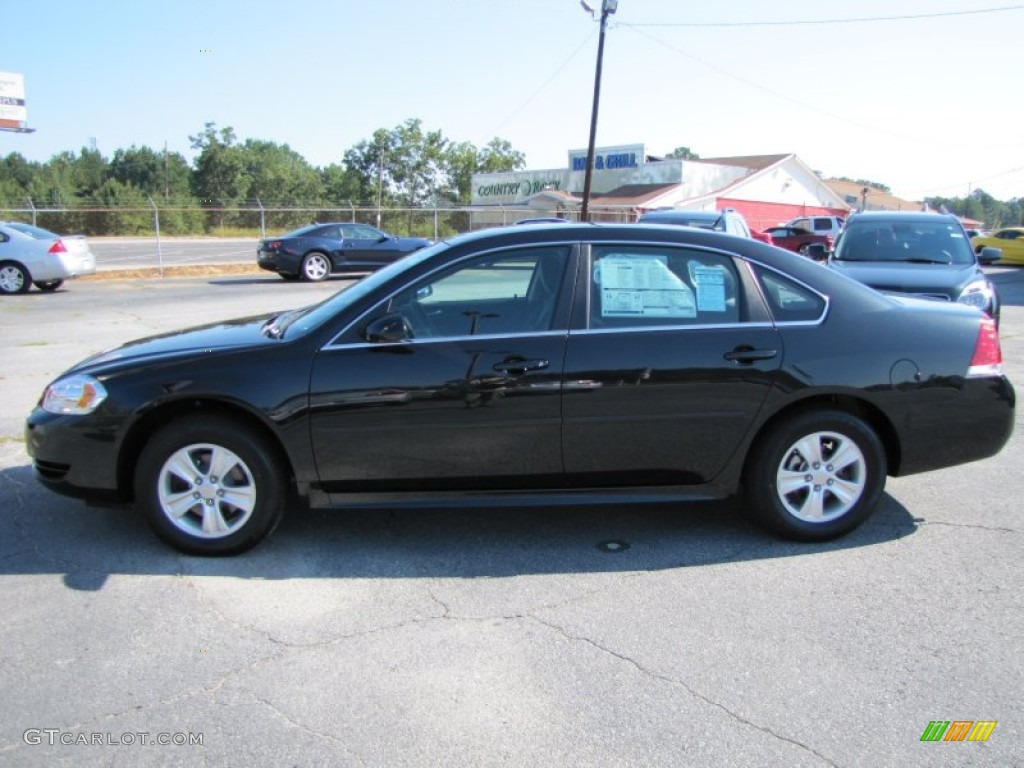 Black Granite Metallic 2012 Chevrolet Impala LS Exterior Photo #54124521