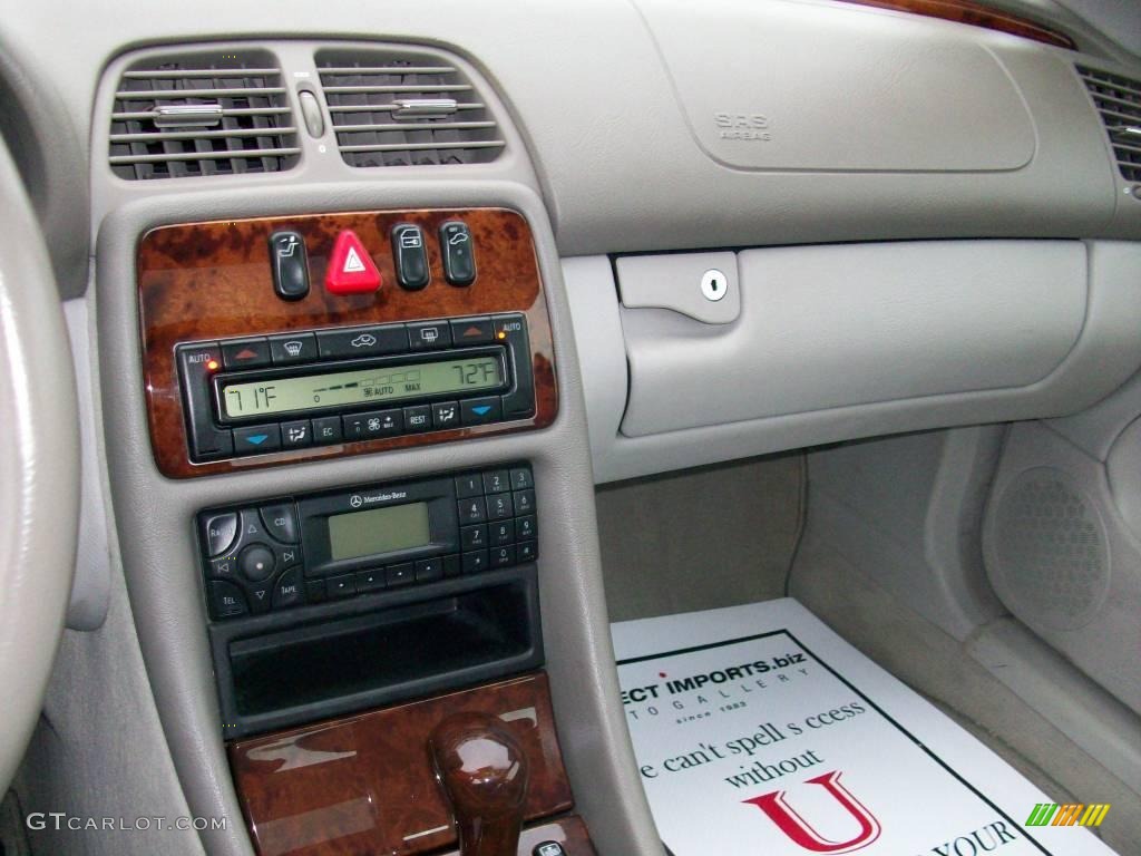 2002 CLK 320 Coupe - Mineral Green Metallic / Oyster photo #27
