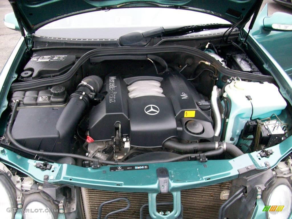 2002 CLK 320 Coupe - Mineral Green Metallic / Oyster photo #33