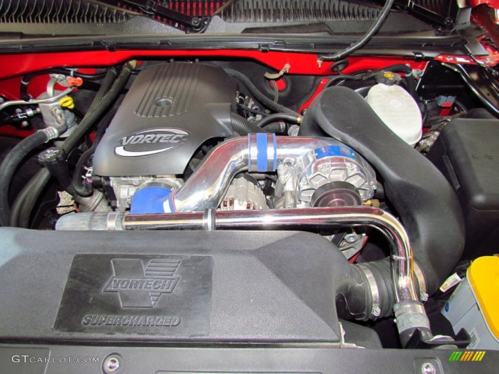 2004 Chevrolet Silverado 1500 LS Regular Cab 4.8 Liter Vortech Supercharged OHV 16-Valve Vortec V8 Engine Photo #54125094