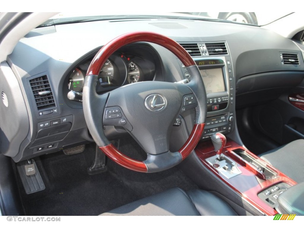 Black Interior 2008 Lexus GS 460 Photo #54125221