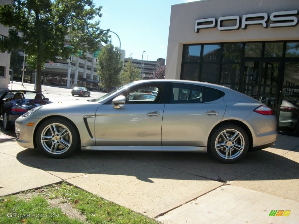 GT Silver Metallic 2012 Porsche Panamera V6 Exterior Photo #54125684
