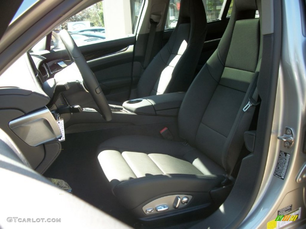 Black Interior 2012 Porsche Panamera V6 Photo #54125730