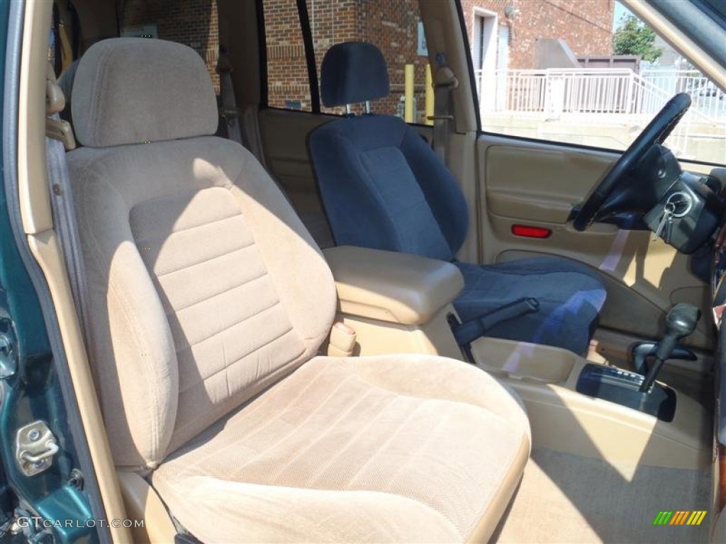 Camel Interior 1997 Jeep Grand Cherokee Laredo 4x4 Photo #54126423