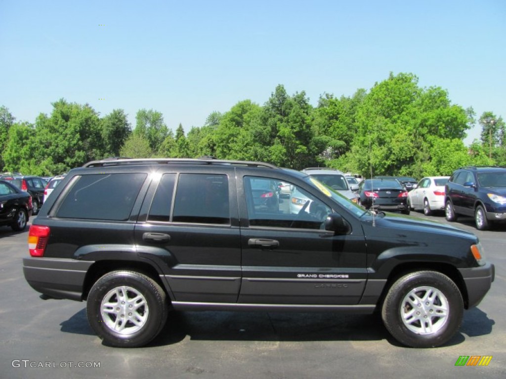 Brillant Black Crystal Pearl 2004 Jeep Grand Cherokee Laredo Exterior Photo #54126468