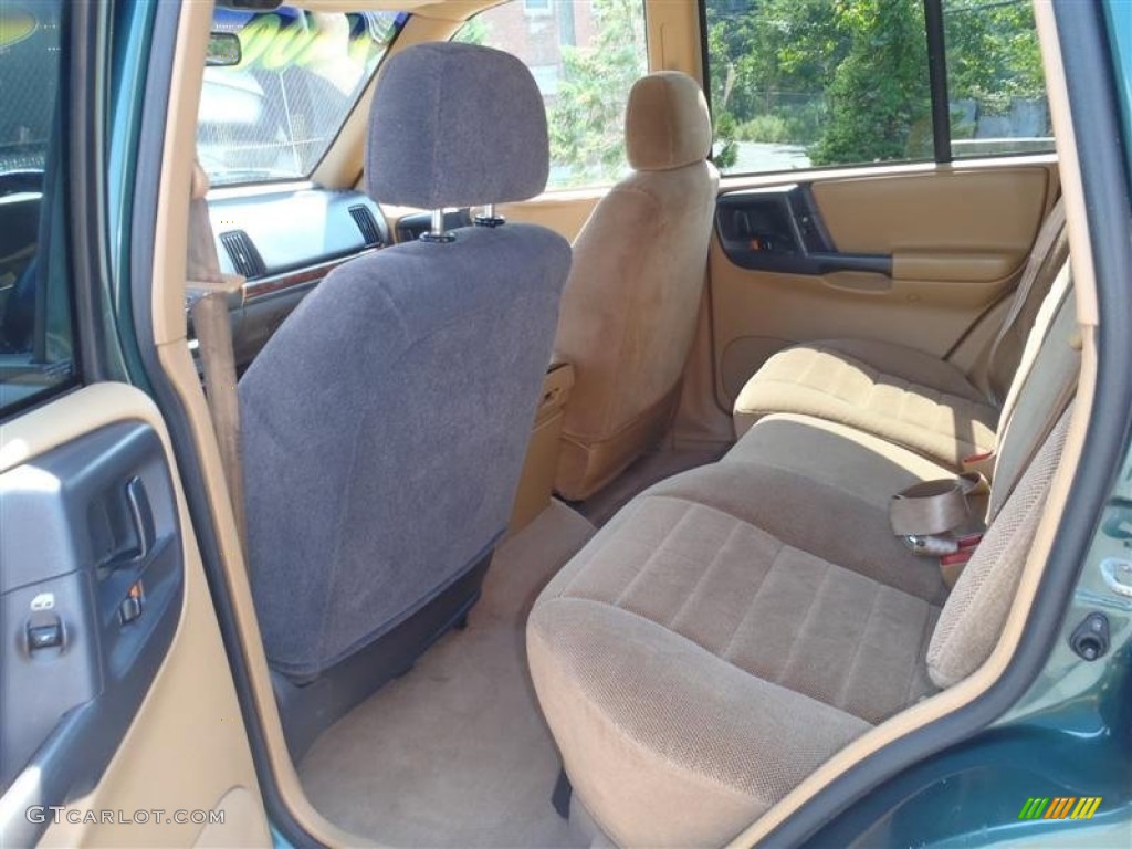 1997 Grand Cherokee Laredo 4x4 - Moss Green Pearl / Camel photo #15