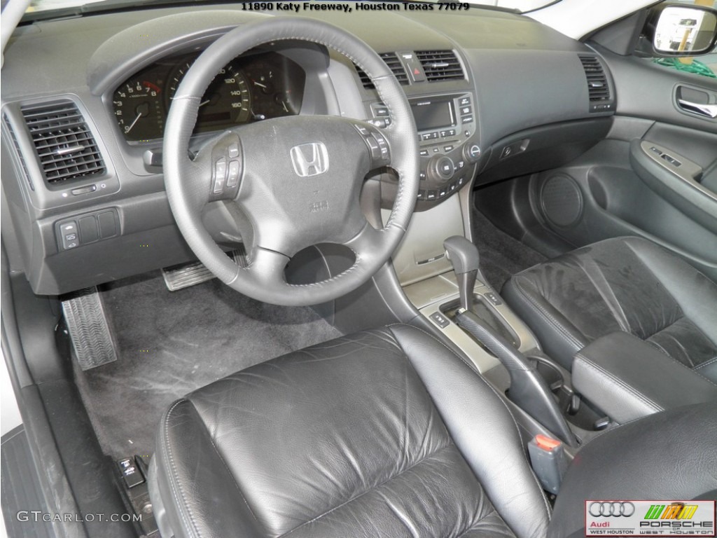 2006 Accord EX-L Sedan - Alabaster Silver Metallic / Black photo #8
