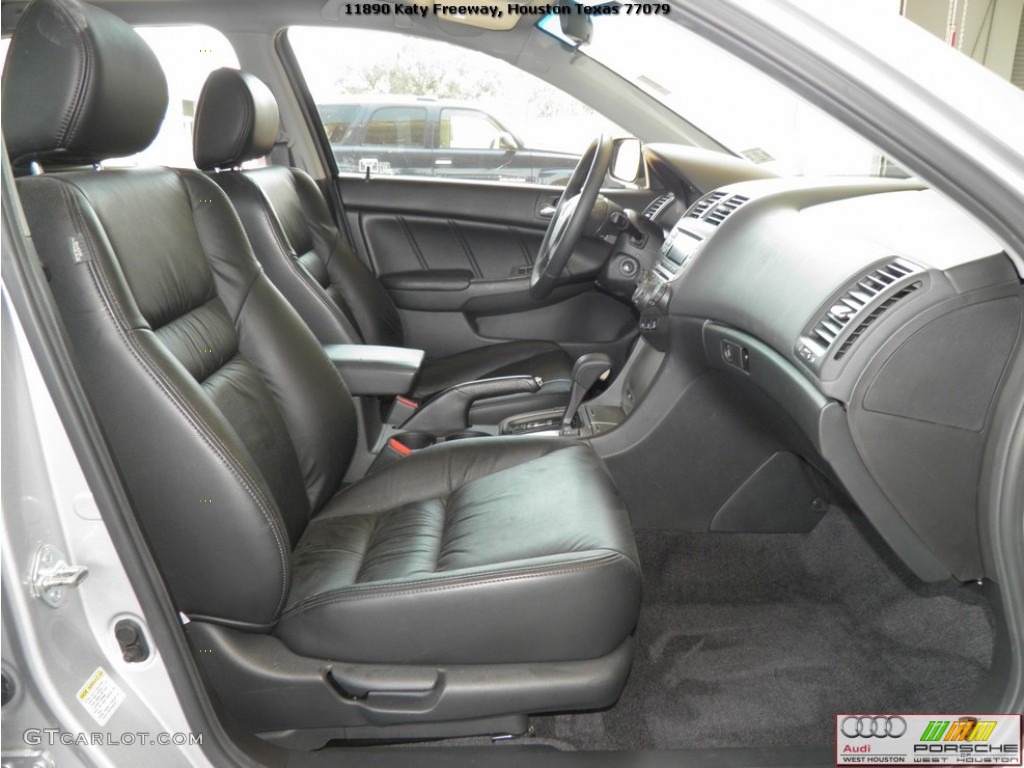 2006 Accord EX-L Sedan - Alabaster Silver Metallic / Black photo #23