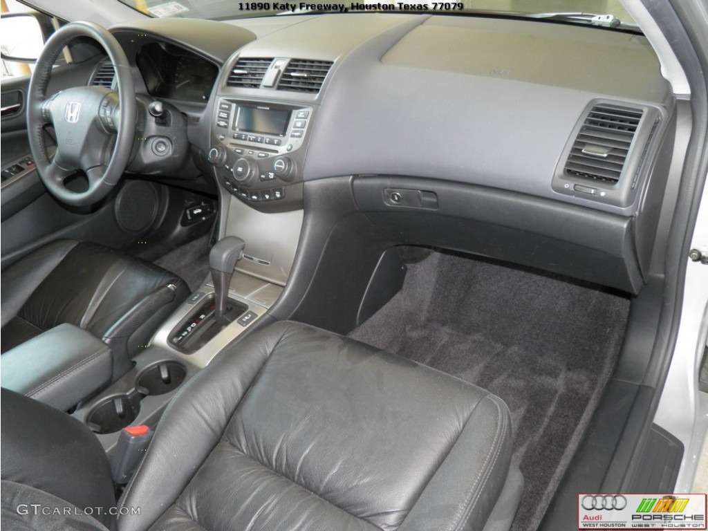 2006 Accord EX-L Sedan - Alabaster Silver Metallic / Black photo #24