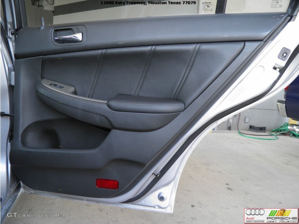 2006 Accord EX-L Sedan - Alabaster Silver Metallic / Black photo #28