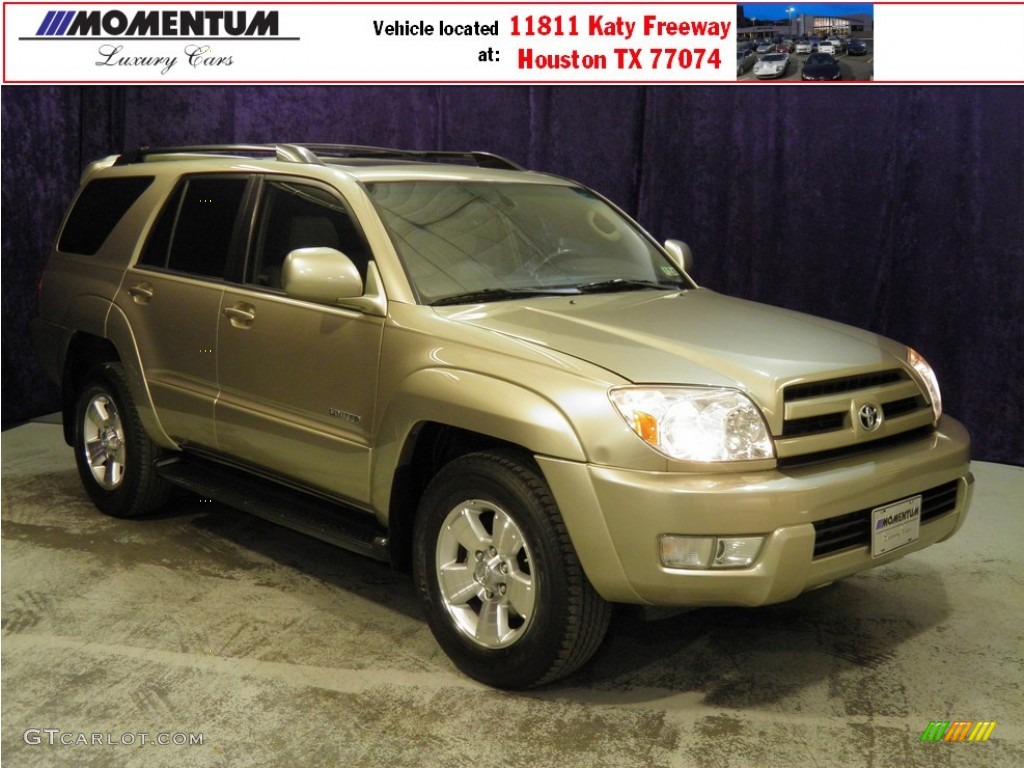 2005 4Runner Limited - Dorado Gold Pearl / Taupe photo #1