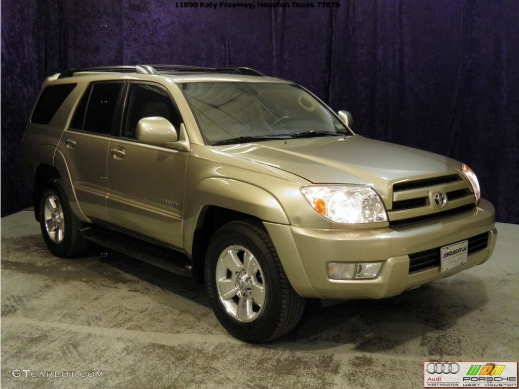 2005 4Runner Limited - Dorado Gold Pearl / Taupe photo #3