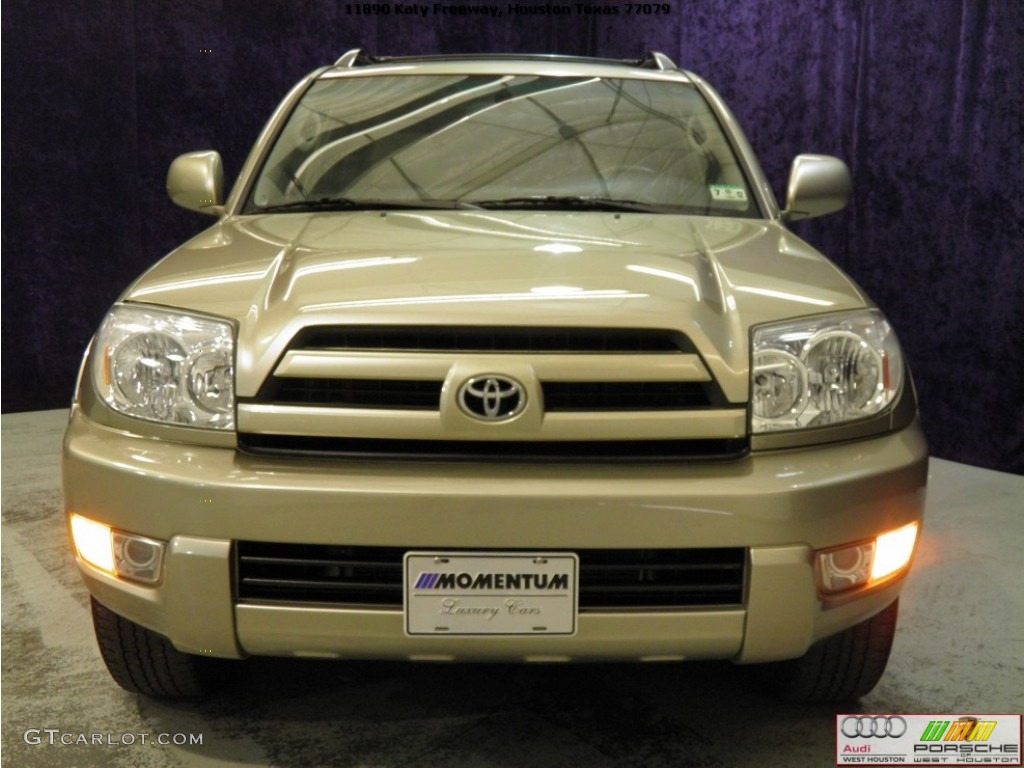 2005 4Runner Limited - Dorado Gold Pearl / Taupe photo #19