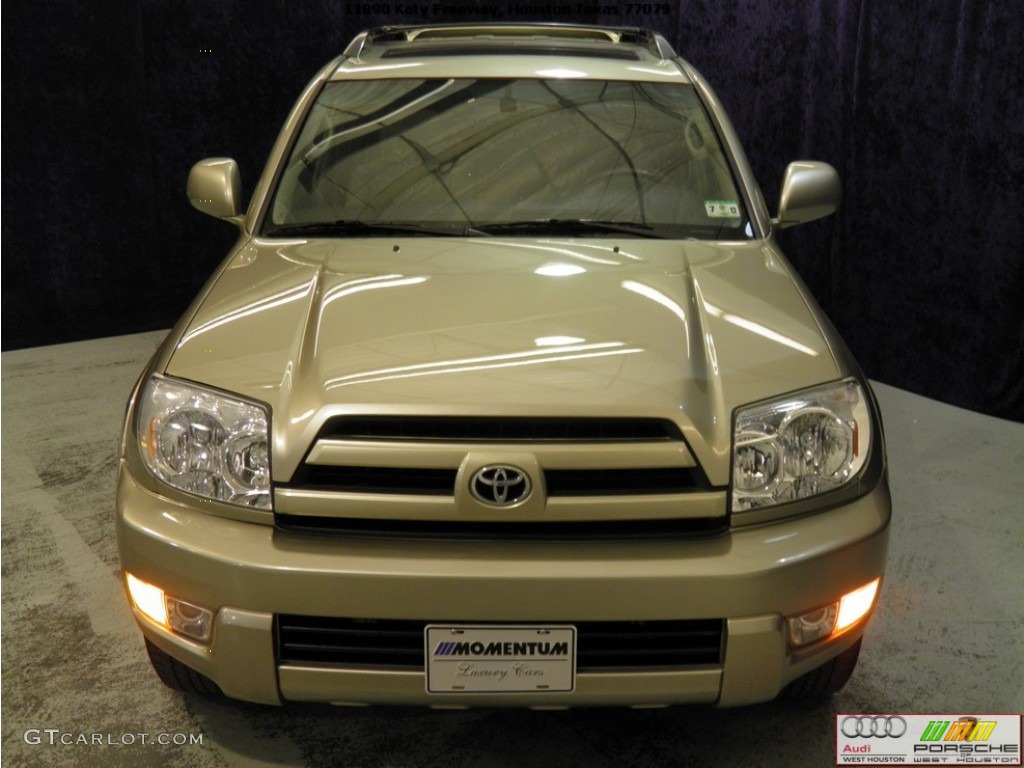 2005 4Runner Limited - Dorado Gold Pearl / Taupe photo #20