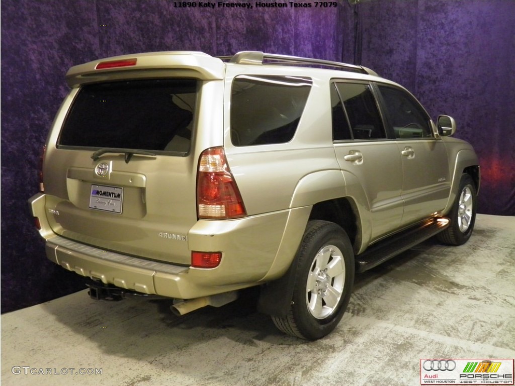 2005 4Runner Limited - Dorado Gold Pearl / Taupe photo #23