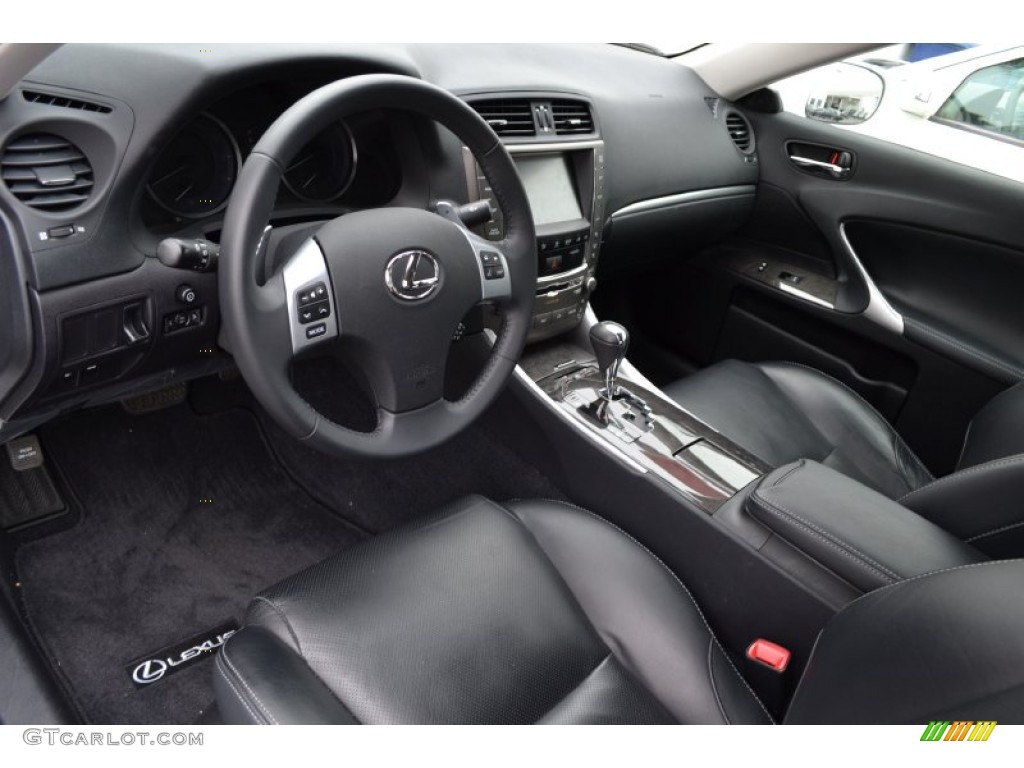 Black Interior 2011 Lexus IS 250 Photo #54128484