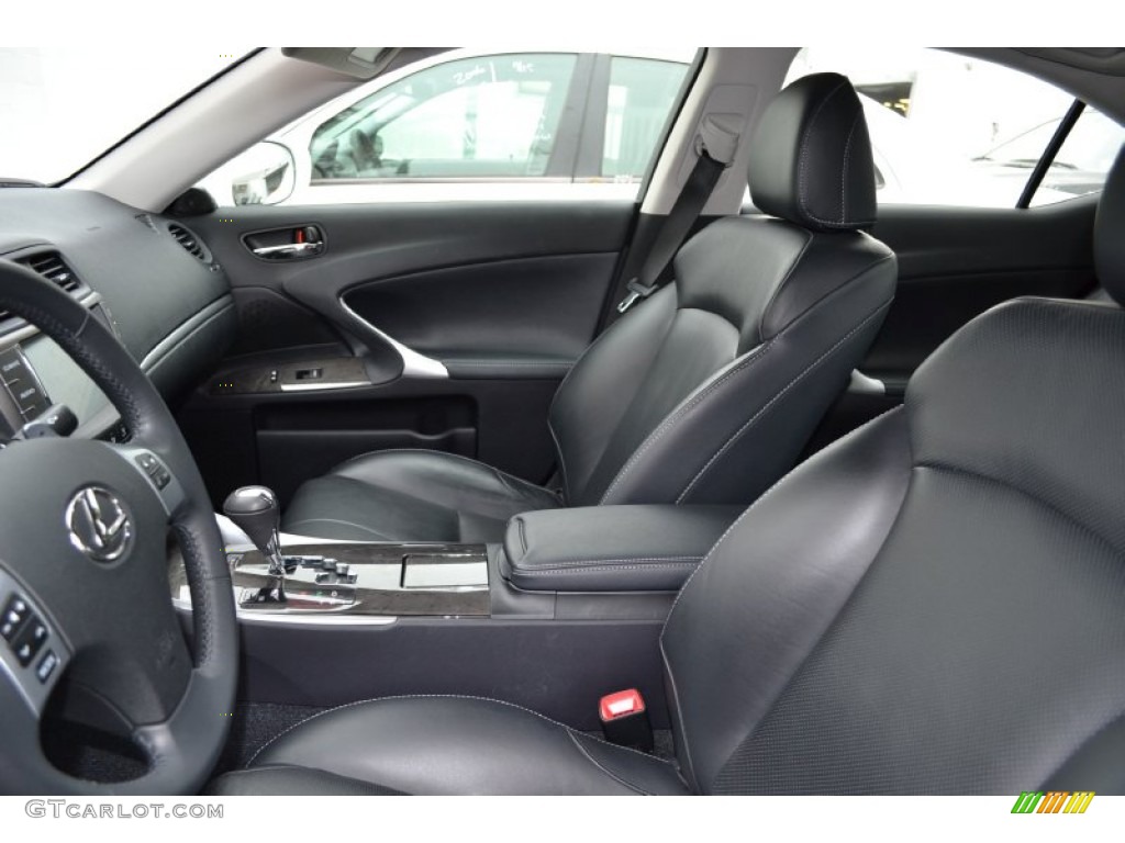 Black Interior 2011 Lexus IS 250 Photo #54128493