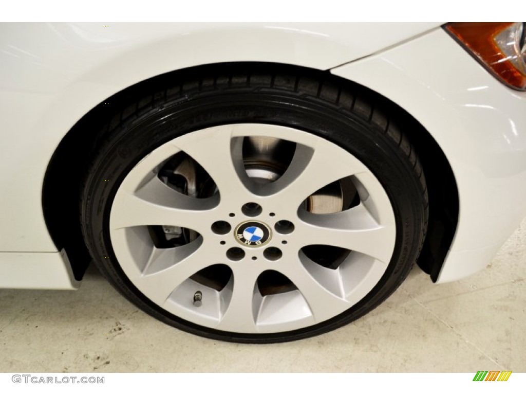 2008 3 Series 335i Sedan - Alpine White / Black photo #3