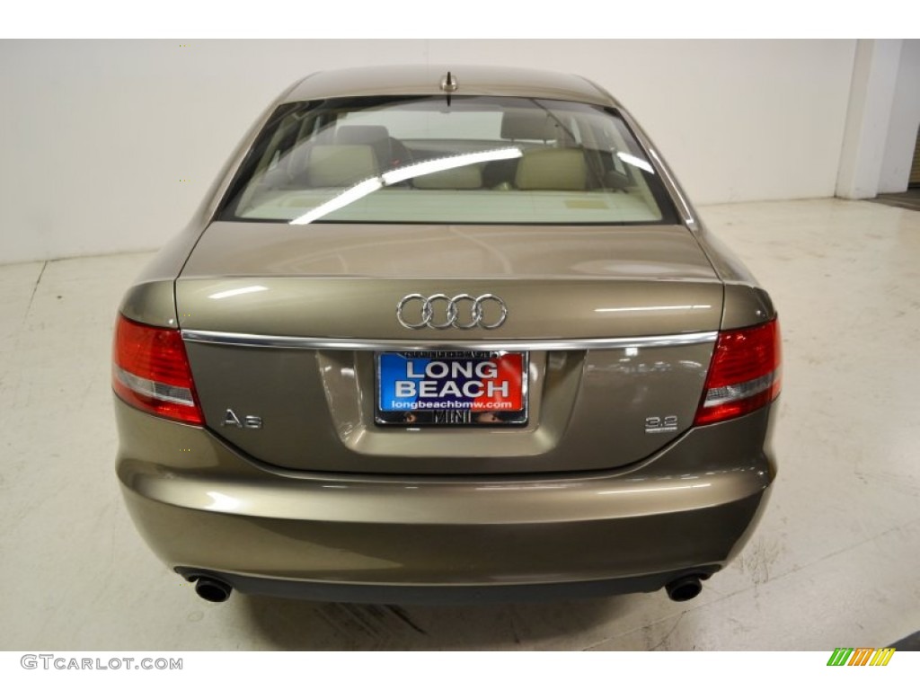 2005 A6 3.2 quattro Sedan - Dakar Beige Metallic / Beige photo #6