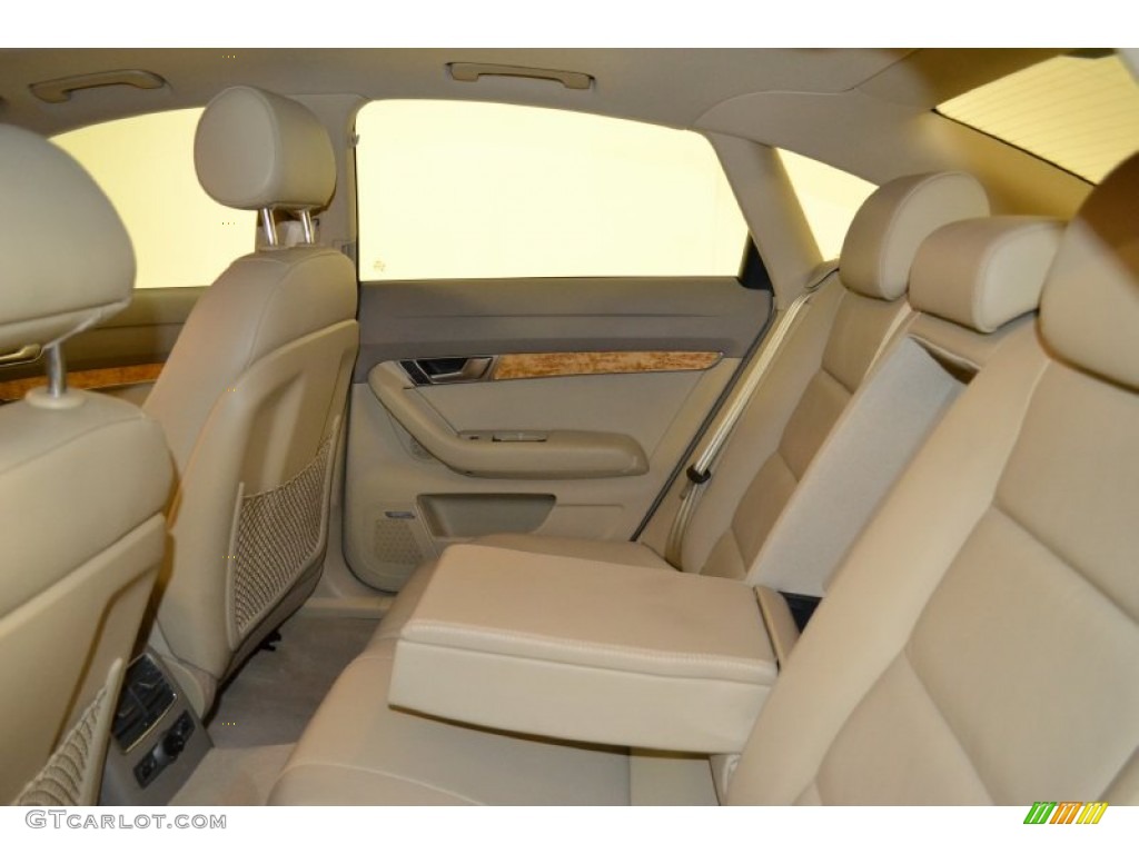 2005 A6 3.2 quattro Sedan - Dakar Beige Metallic / Beige photo #15