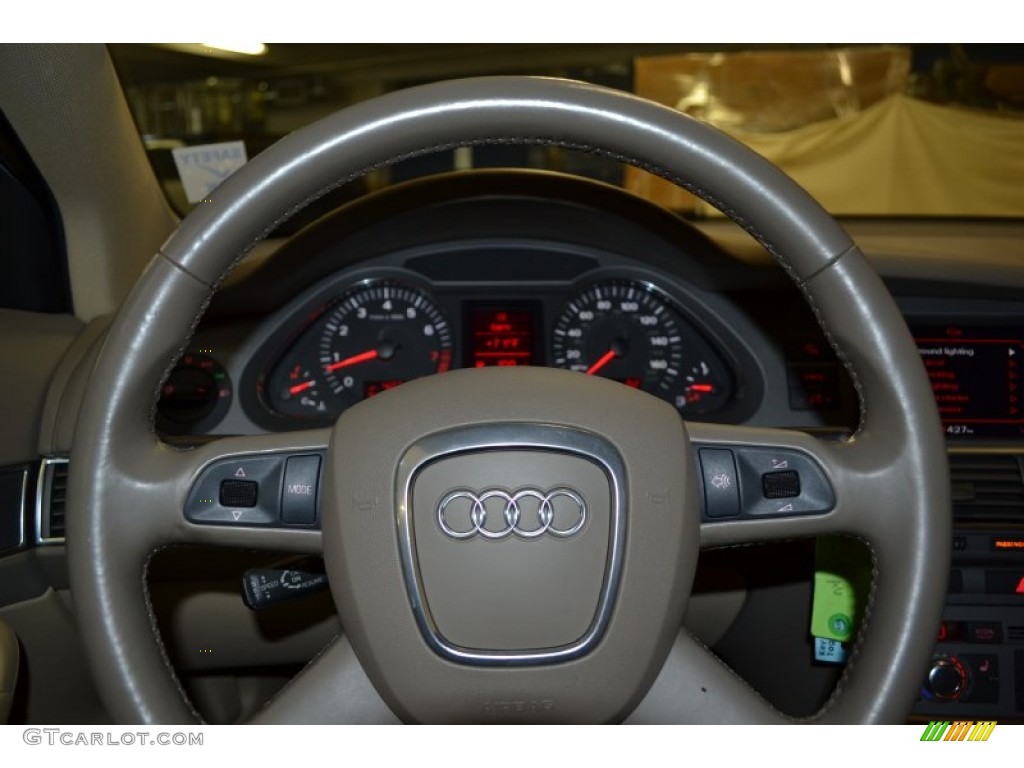2005 A6 3.2 quattro Sedan - Dakar Beige Metallic / Beige photo #17