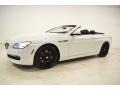 Alpine White - 6 Series 650i Convertible Photo No. 8