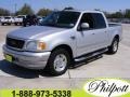 2003 Silver Metallic Ford F150 XLT SuperCrew  photo #1