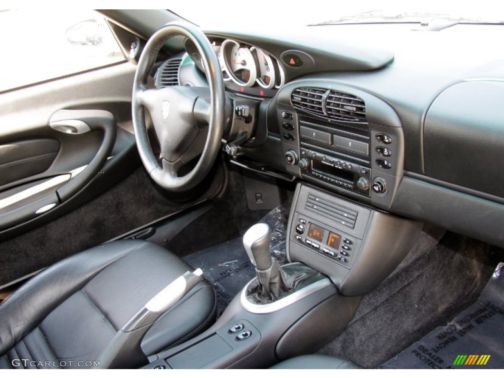 2001 Porsche 911 Carrera Coupe Black Dashboard Photo #54130035