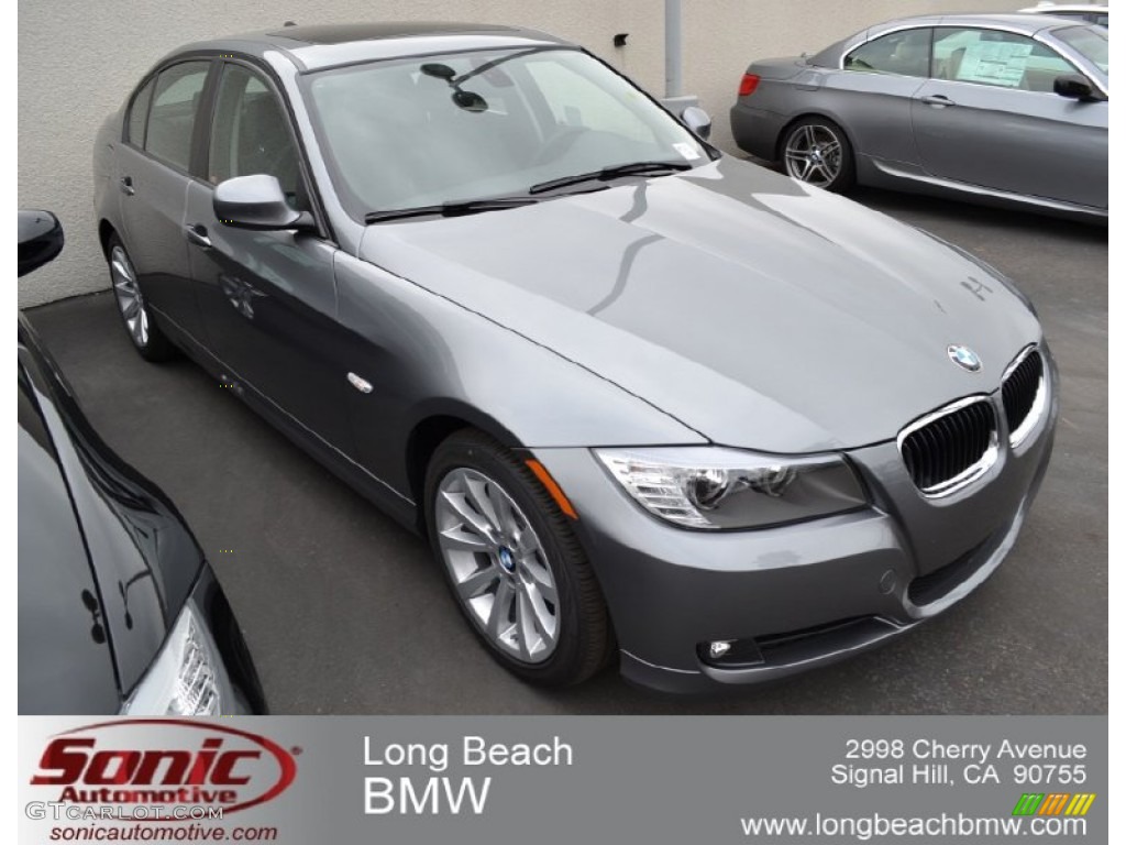2011 3 Series 328i Sedan - Space Gray Metallic / Black Dakota Leather photo #1