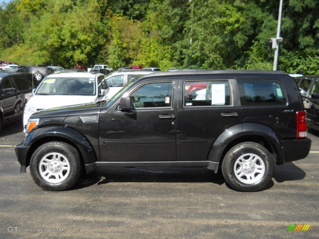 Brilliant Black Crystal Pearl 2011 Dodge Nitro Heat 4x4 Exterior Photo #54130290
