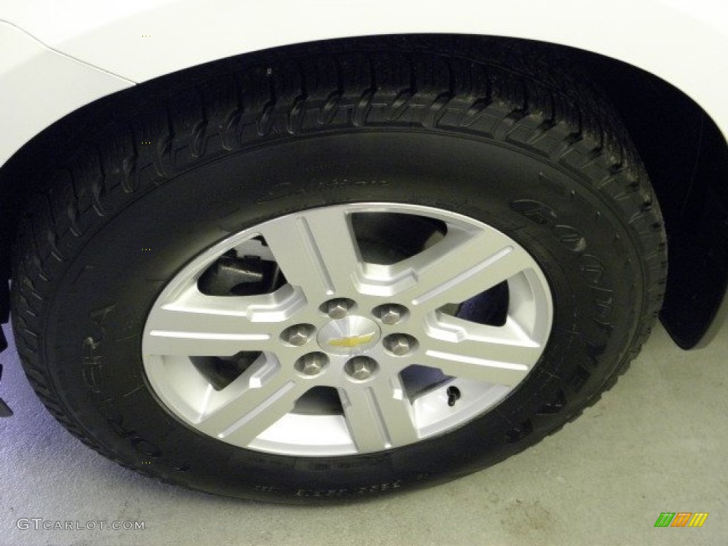 2011 Traverse LT AWD - White / Ebony/Ebony photo #4