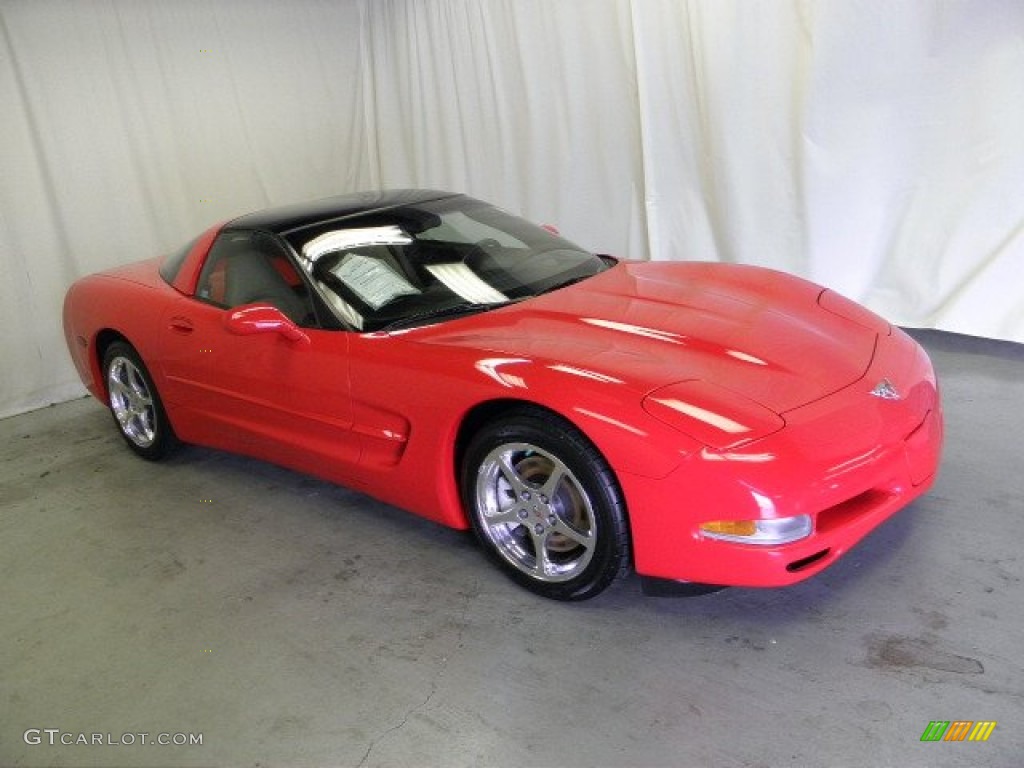 2003 Corvette Coupe - Torch Red / Light Oak photo #1